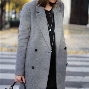 Zara basic coat